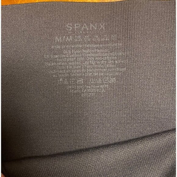 Spanx Look At Me Now Seamless Camo Leggings M Cropped Blue Gray Women's Hi Rise - Picture 3 of 7